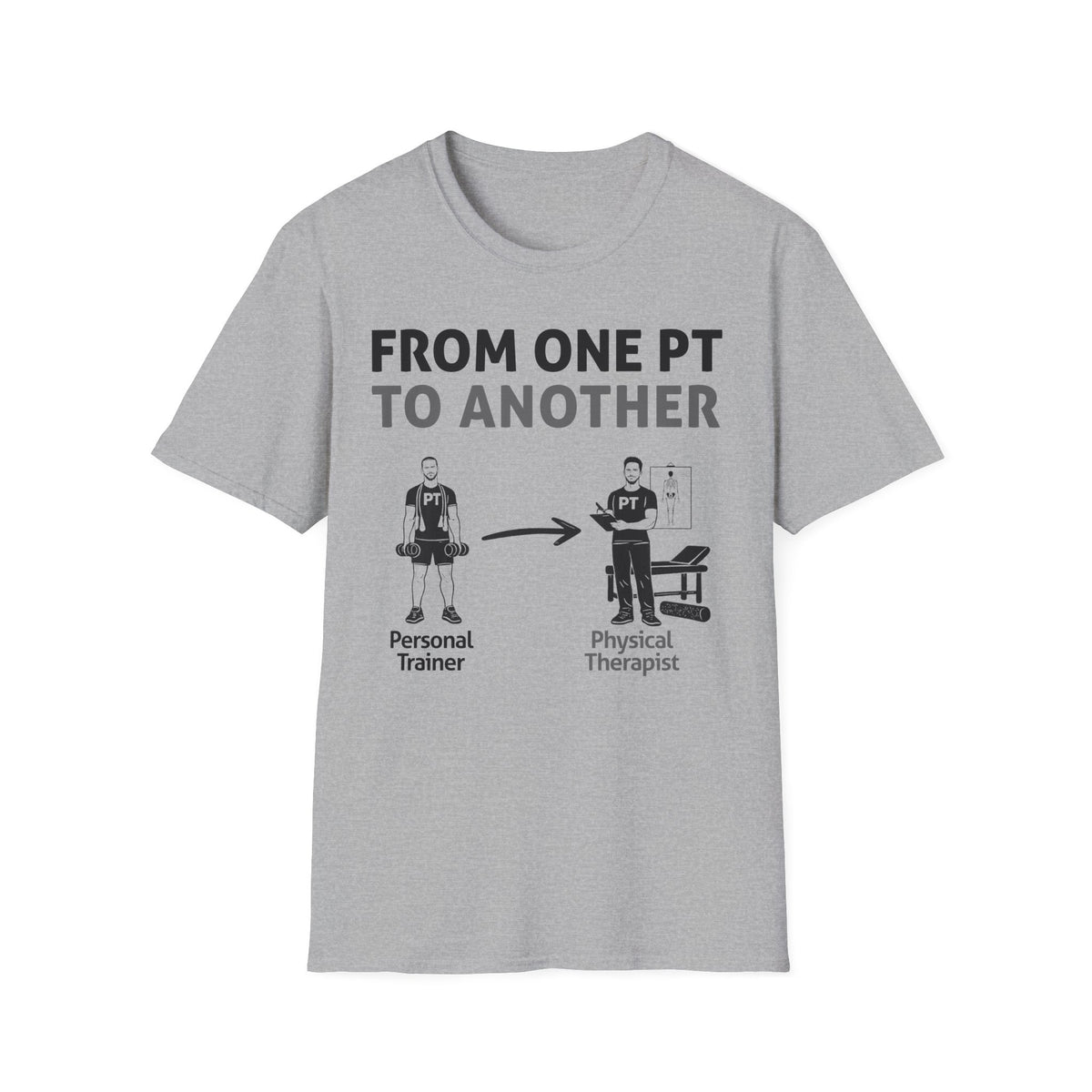 From one PT to another T-Shirt