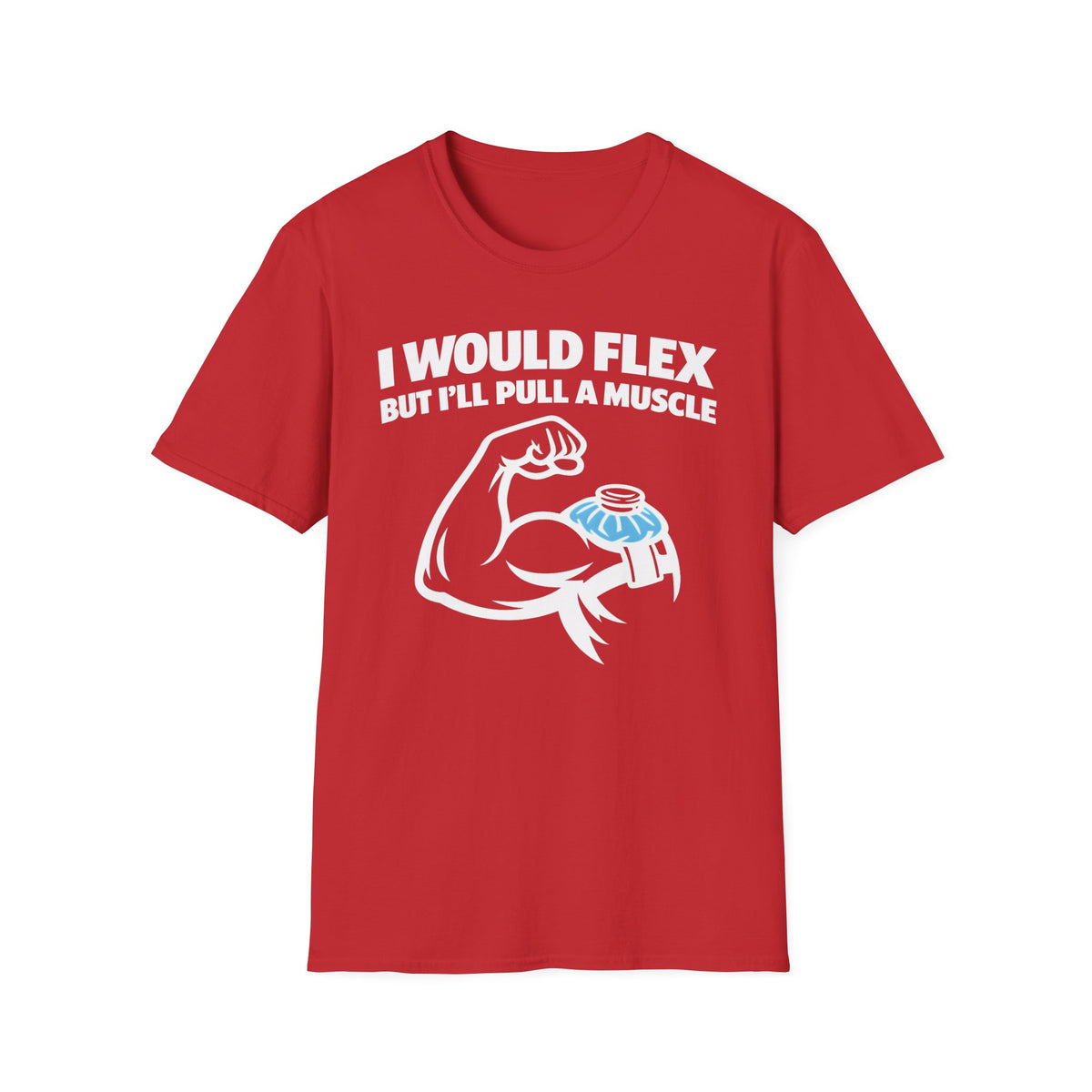 I Would Flex but I'll Pull A Muscle T-Shirt