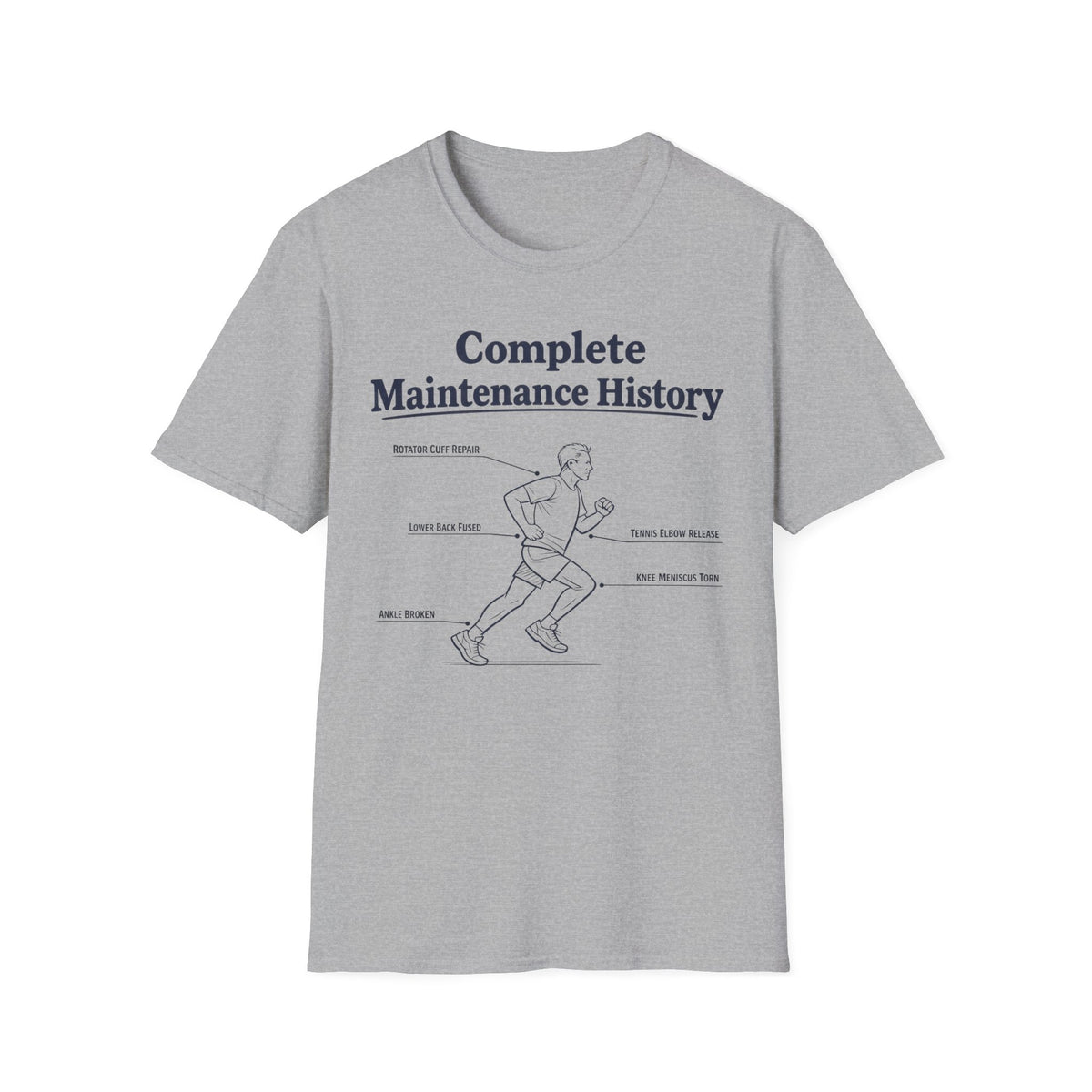 Complete Maintenance History (Man) T-Shirt