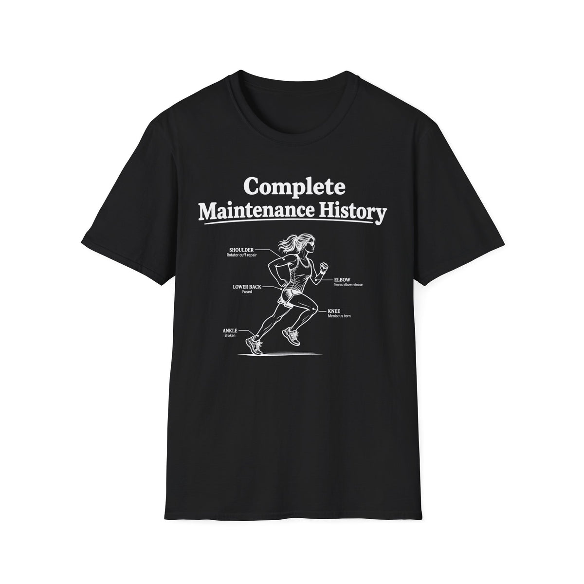 Complete Maintenance History (Woman) T-Shirt