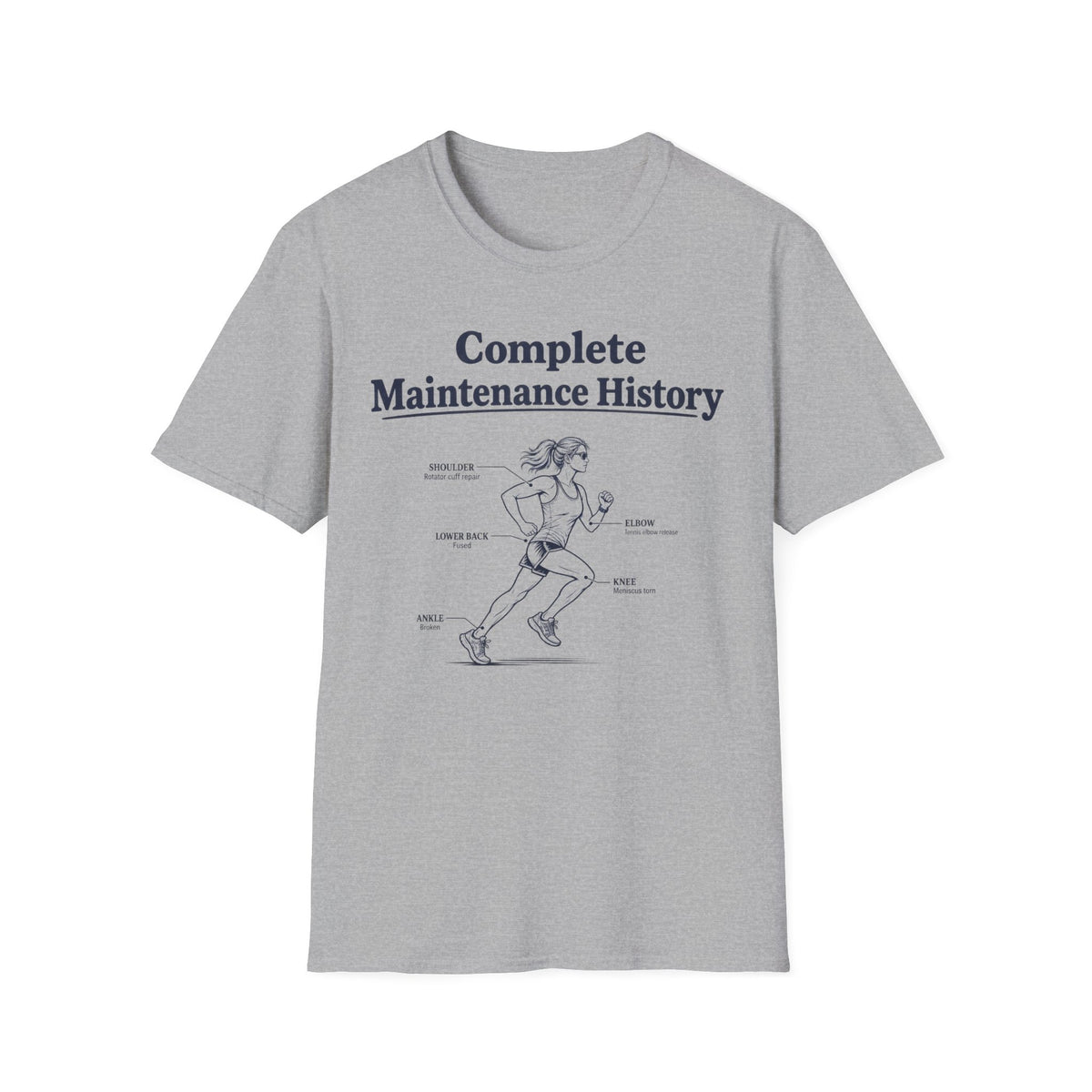 Complete Maintenance History (Woman) T-Shirt